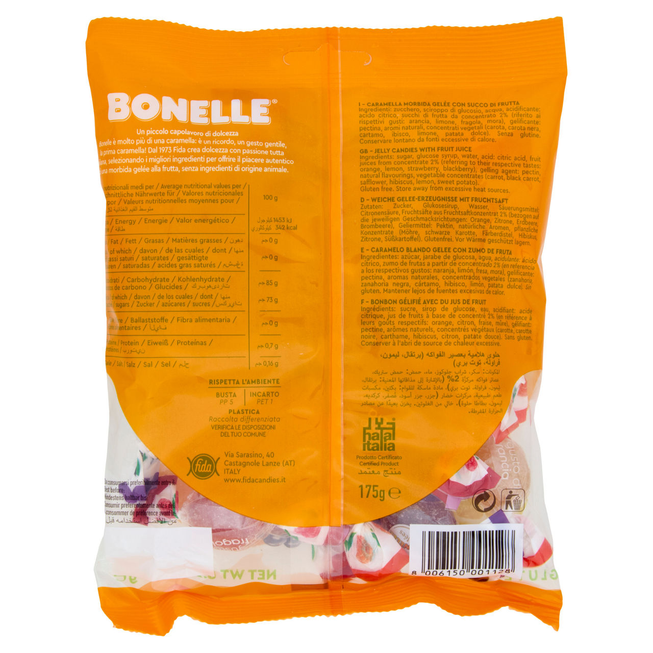Caramelle morbide gelee alla frutta 175 gr - Immagine 51