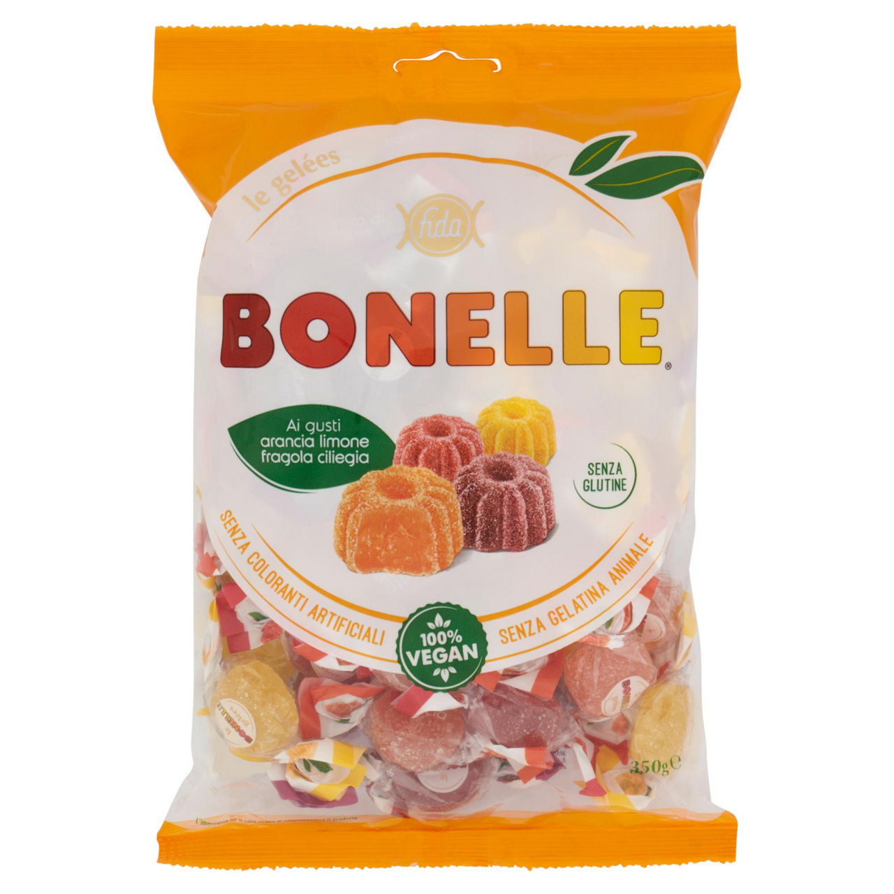 Caramelle morbide gelée alla frutta 350 gr - Immagine 01