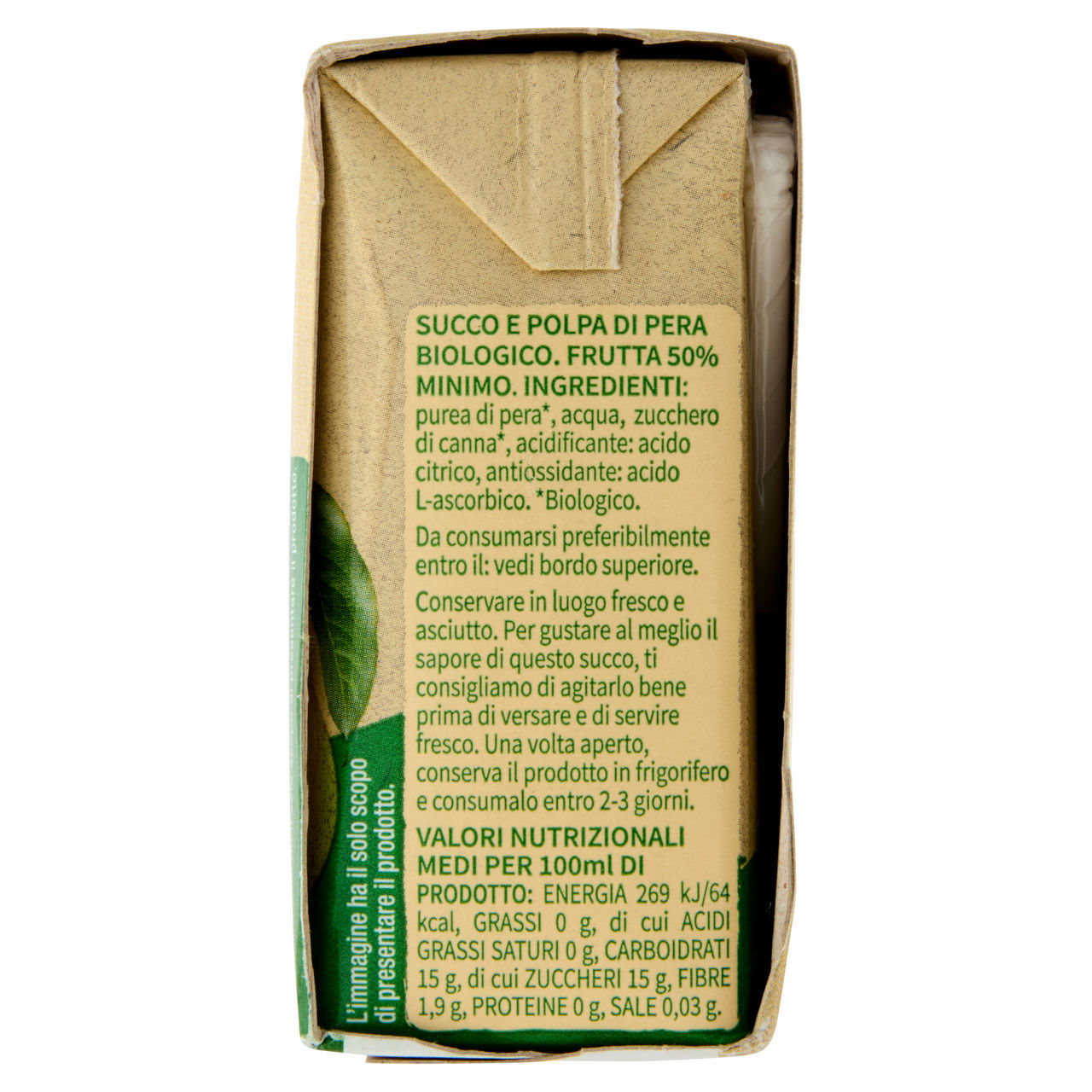 Succo e polpa di pera bio 3 pz x 200 ml - Immagine 31