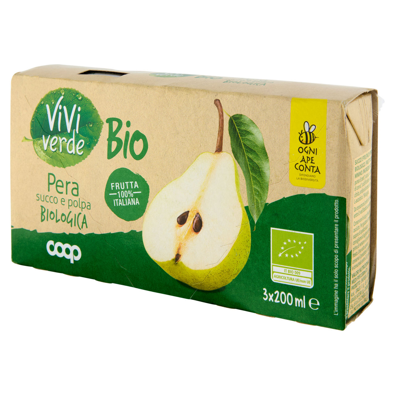 Succo e polpa di pera bio 3 pz x 200 ml - Immagine 51