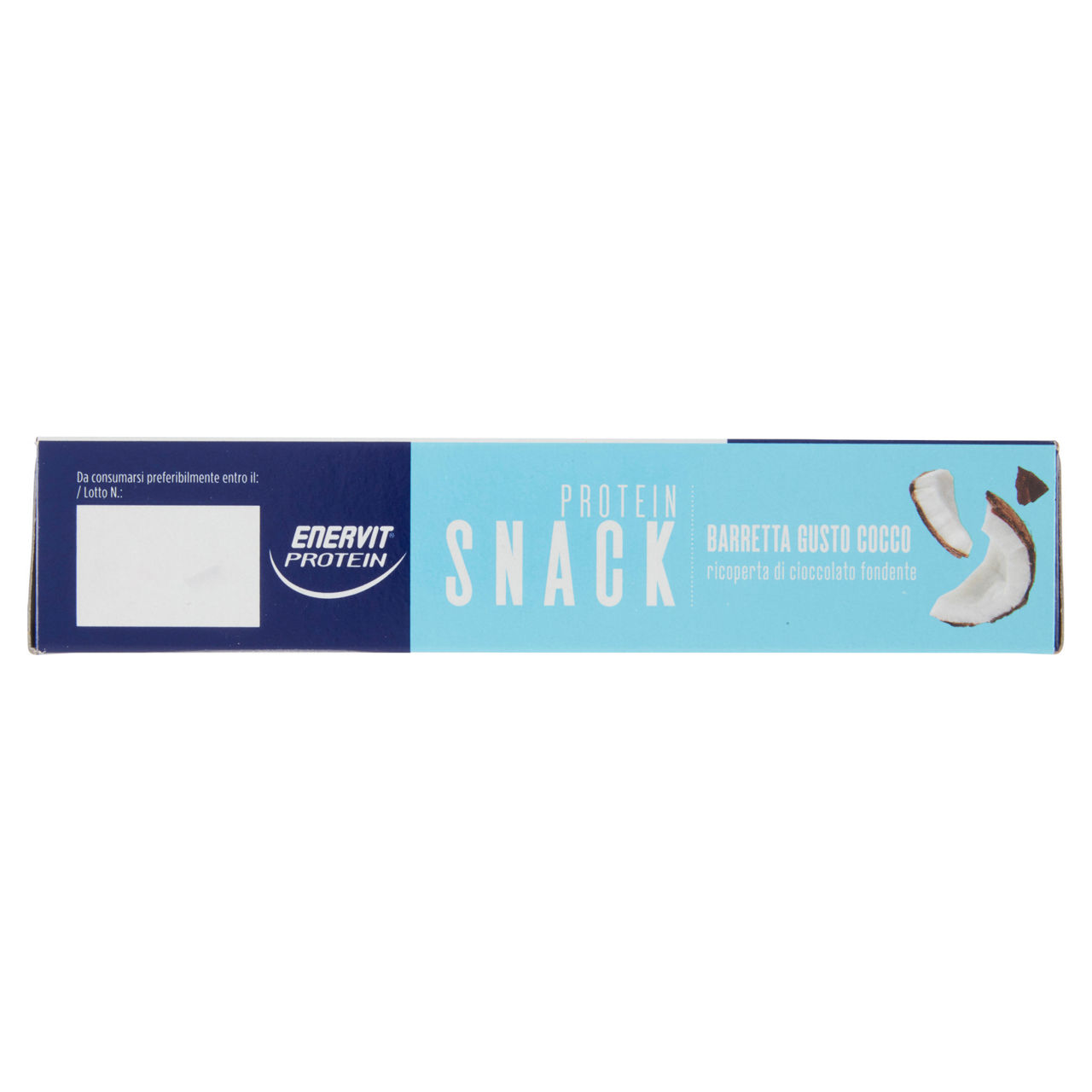 Barretta proteica con cocco ricoperta di cioccolato fondente 8 pz x 27 gr - Immagine 21