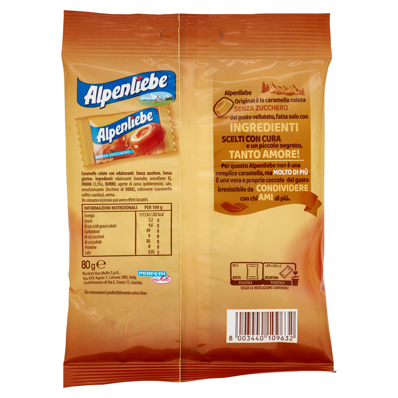 Caramelle colate senza zuccheri 80 gr - Immagine 21