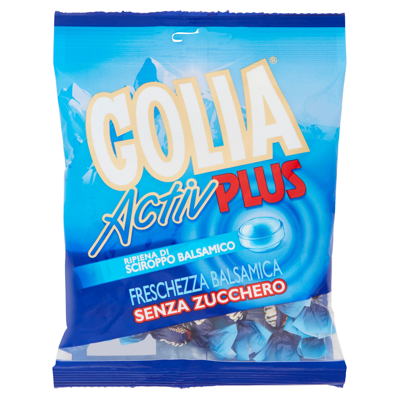 Caramelle dure ripiene all'eucaliptolo senza zuccheri 90 gr - Immagine 01