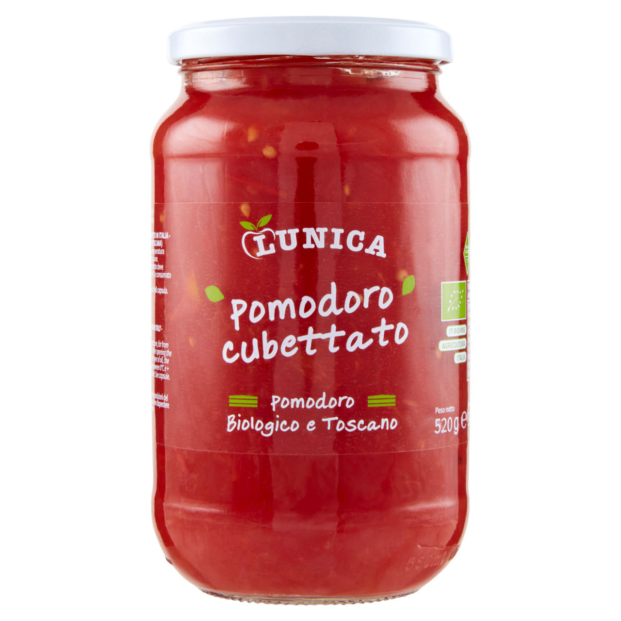 Pomodoro cubettato bio 338 gr - Immagine 01