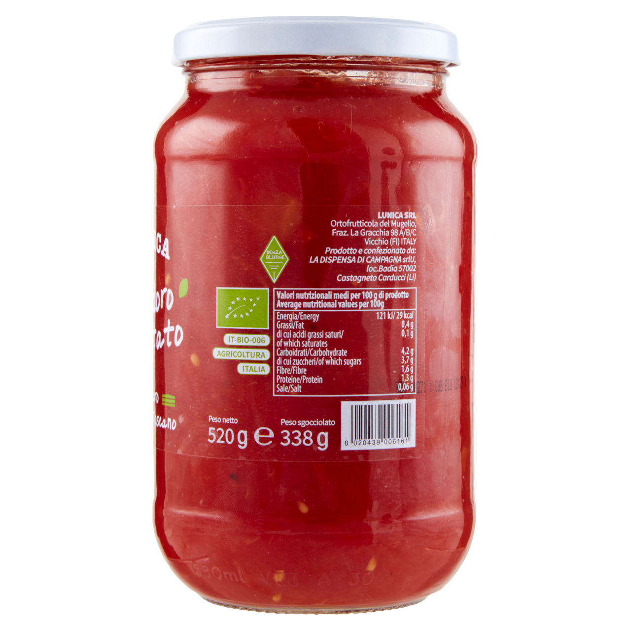 Pomodoro cubettato bio 338 gr - Immagine 21