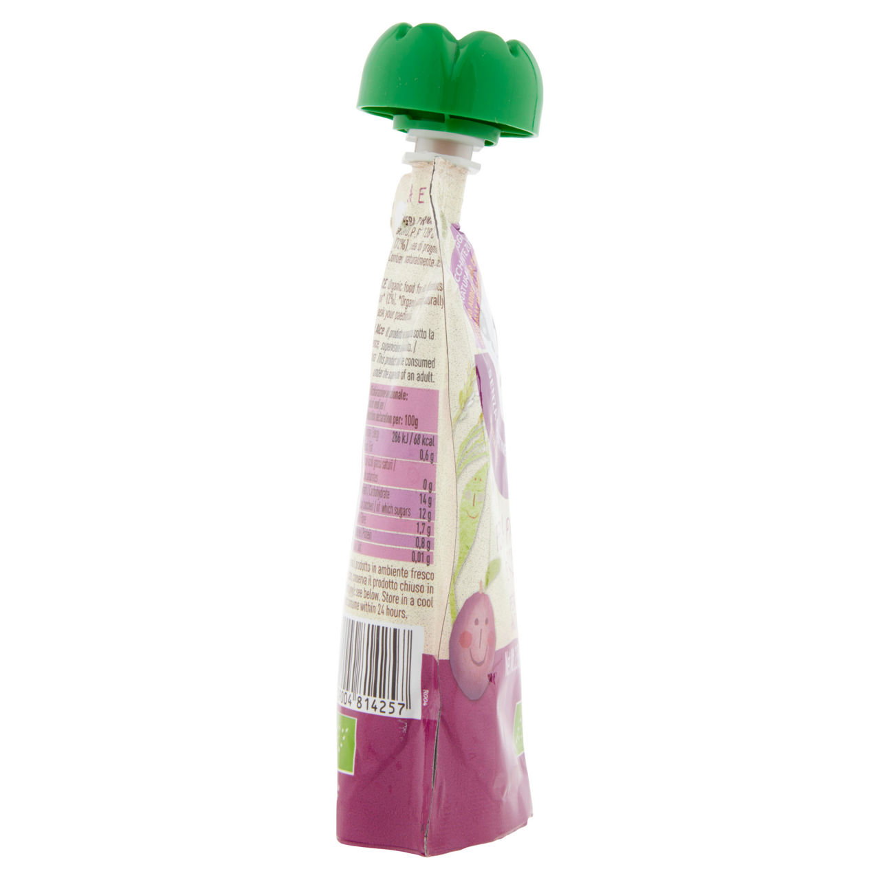 Purea di pera prugna e riso bio 100 gr - Immagine 21