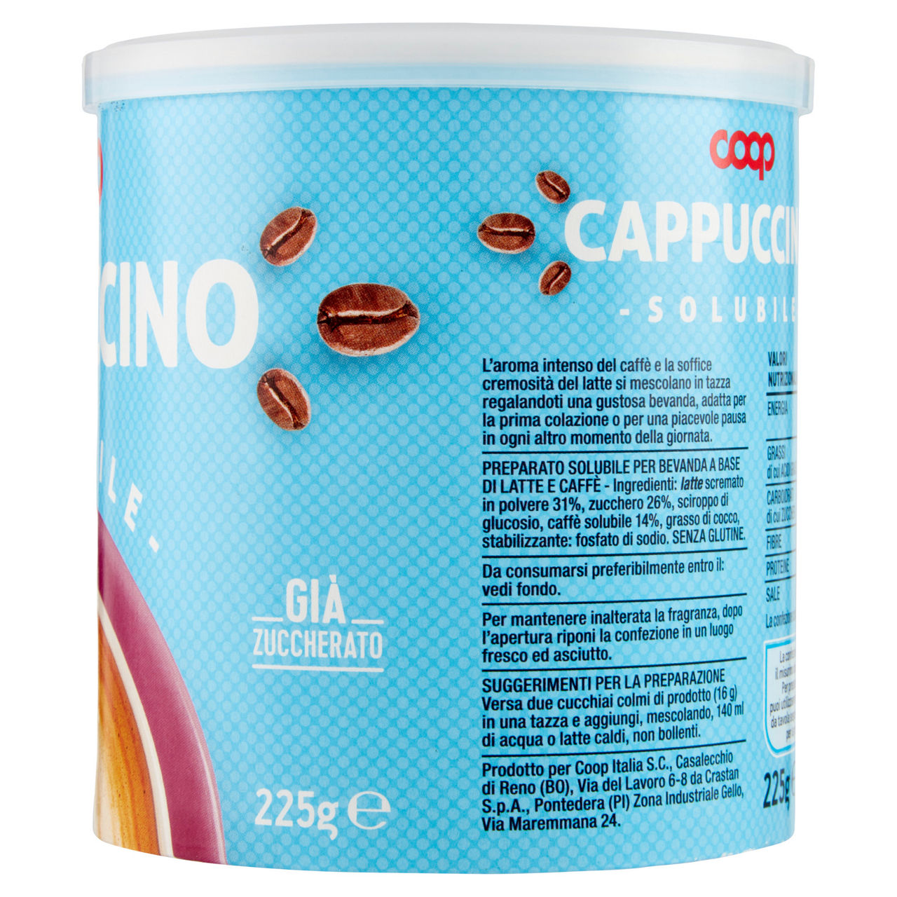 Preparato solubile per cappuccino 225 gr - Immagine 41