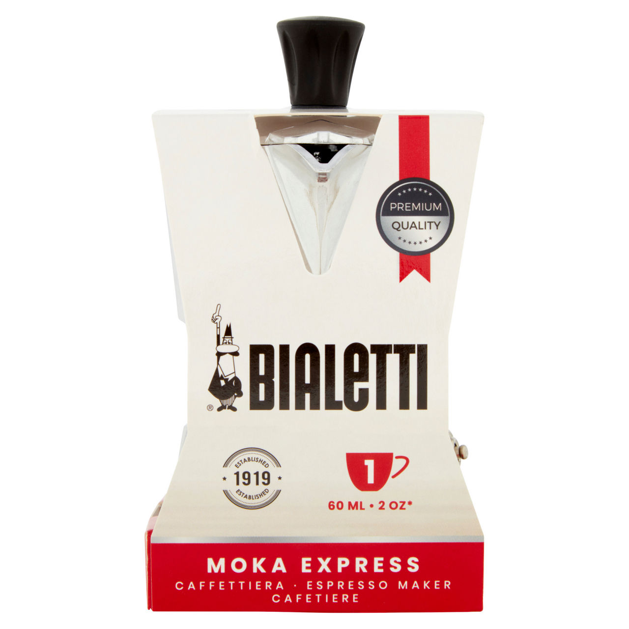Moka express 1 tz oceana bialetti - Immagine 01