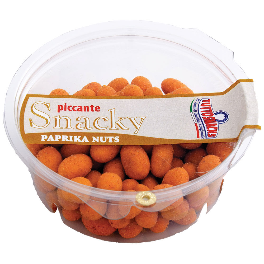 Arachidi snack piccanti alla paprika 150 gr - Immagine 01