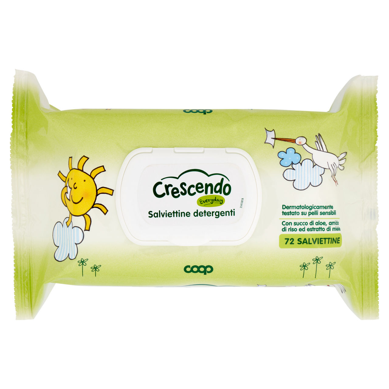 Salviette detergenti coop crescendo bimbo pz.72