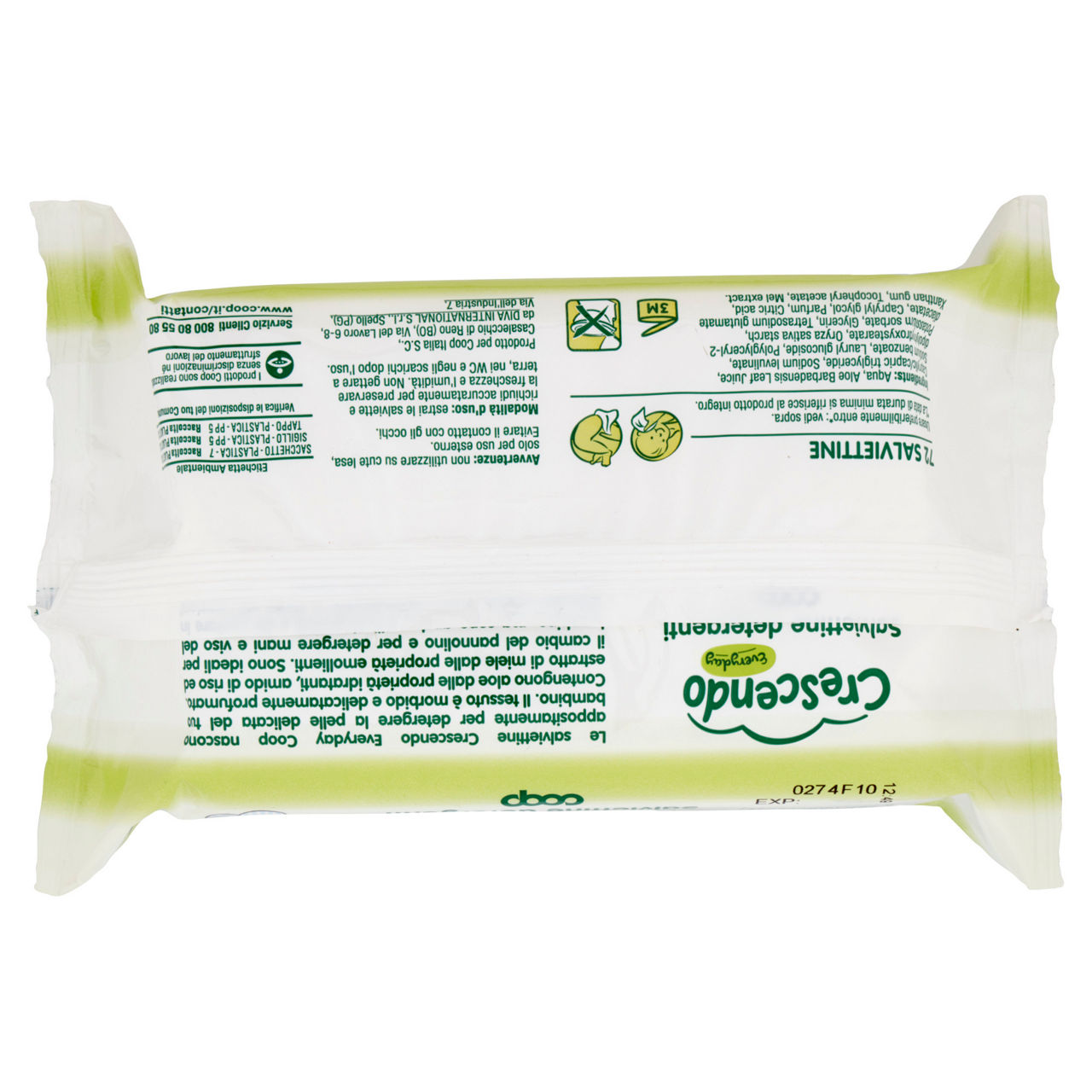 Salviette detergenti coop crescendo bimbo pz.72 - Immagine 21