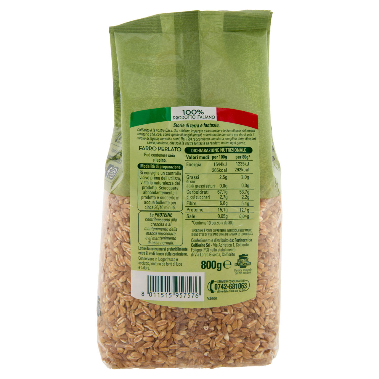 Farro perlato 800 gr - Immagine 51