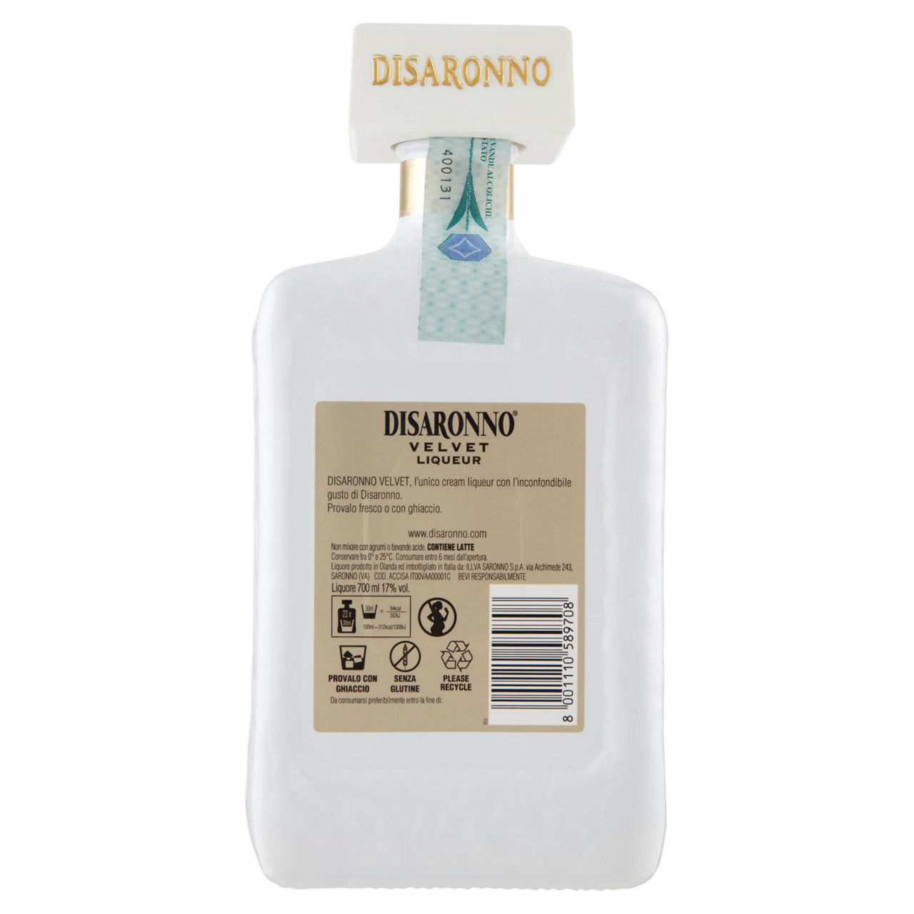LIQUORE DISARONNO VELVET 17 GRADI BOTTIGLIA ML 700 - Immagine 31