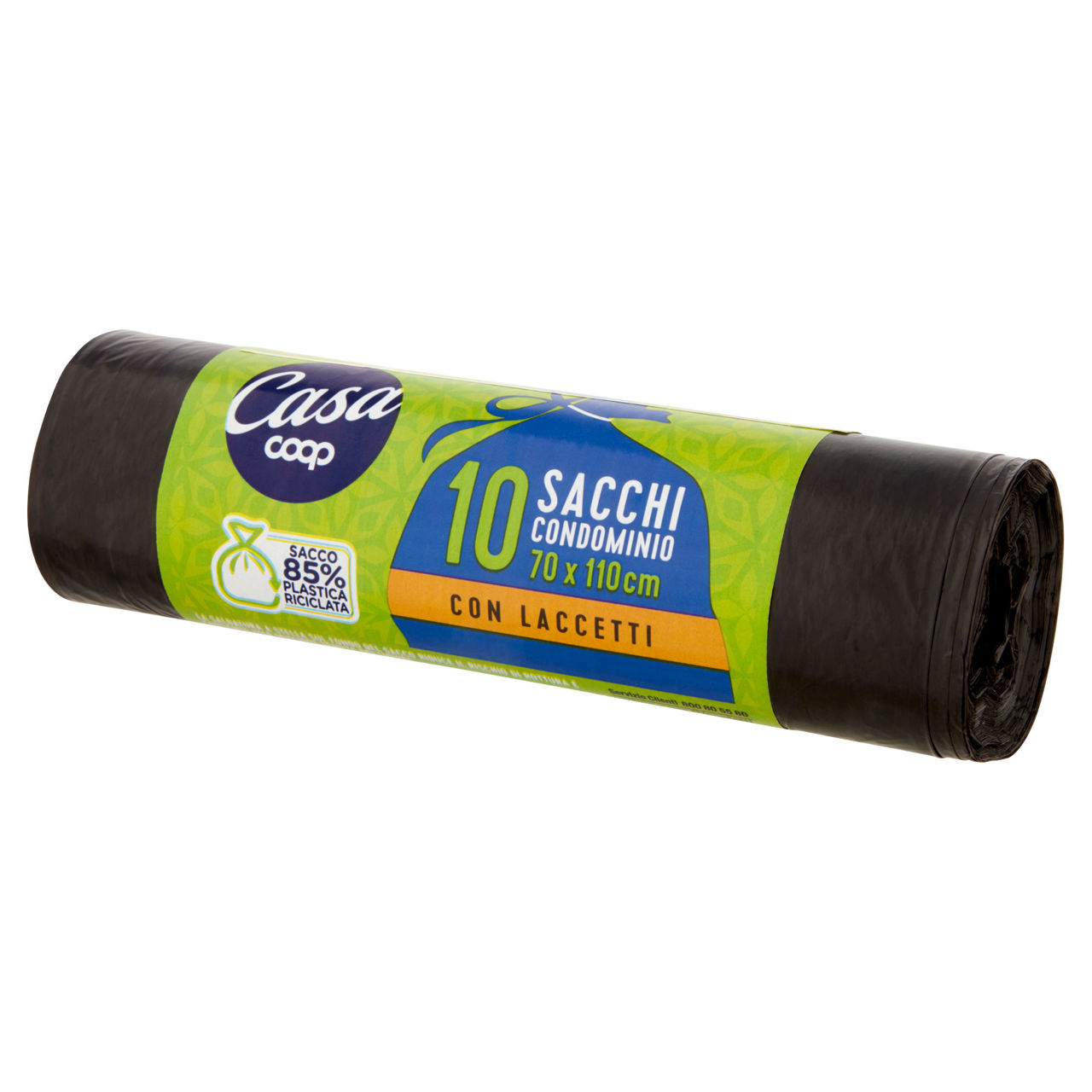 Sacchi nettezza condominiali neri con laccetti 70x110 cm 10 pz - Immagine 31