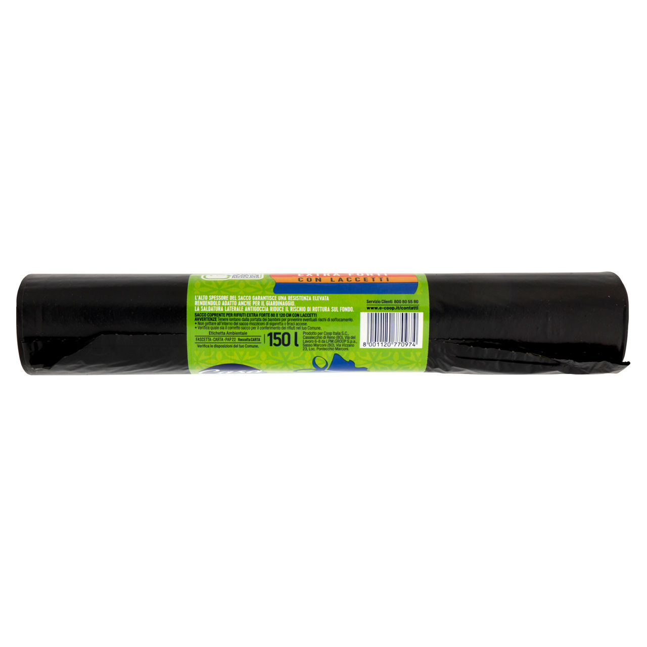 Sacchi nettezza condominiali extra forti con laccetti 80x120 cm 10 pz - Immagine 31