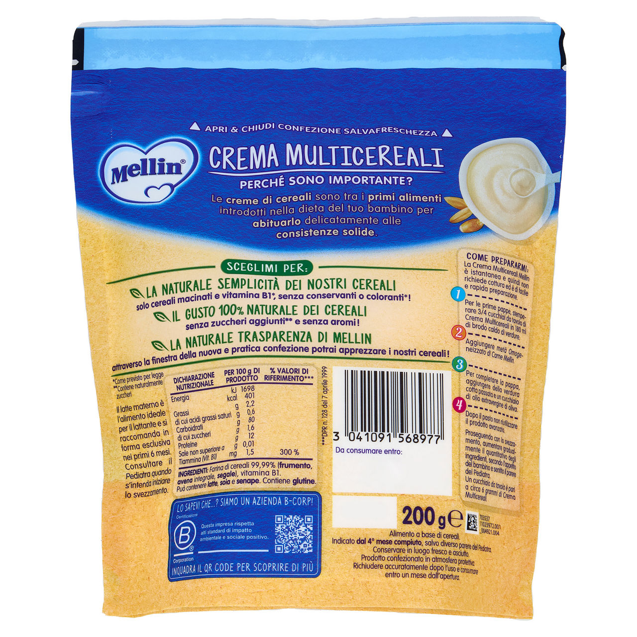 Crema multicereali 200 gr - Immagine 51
