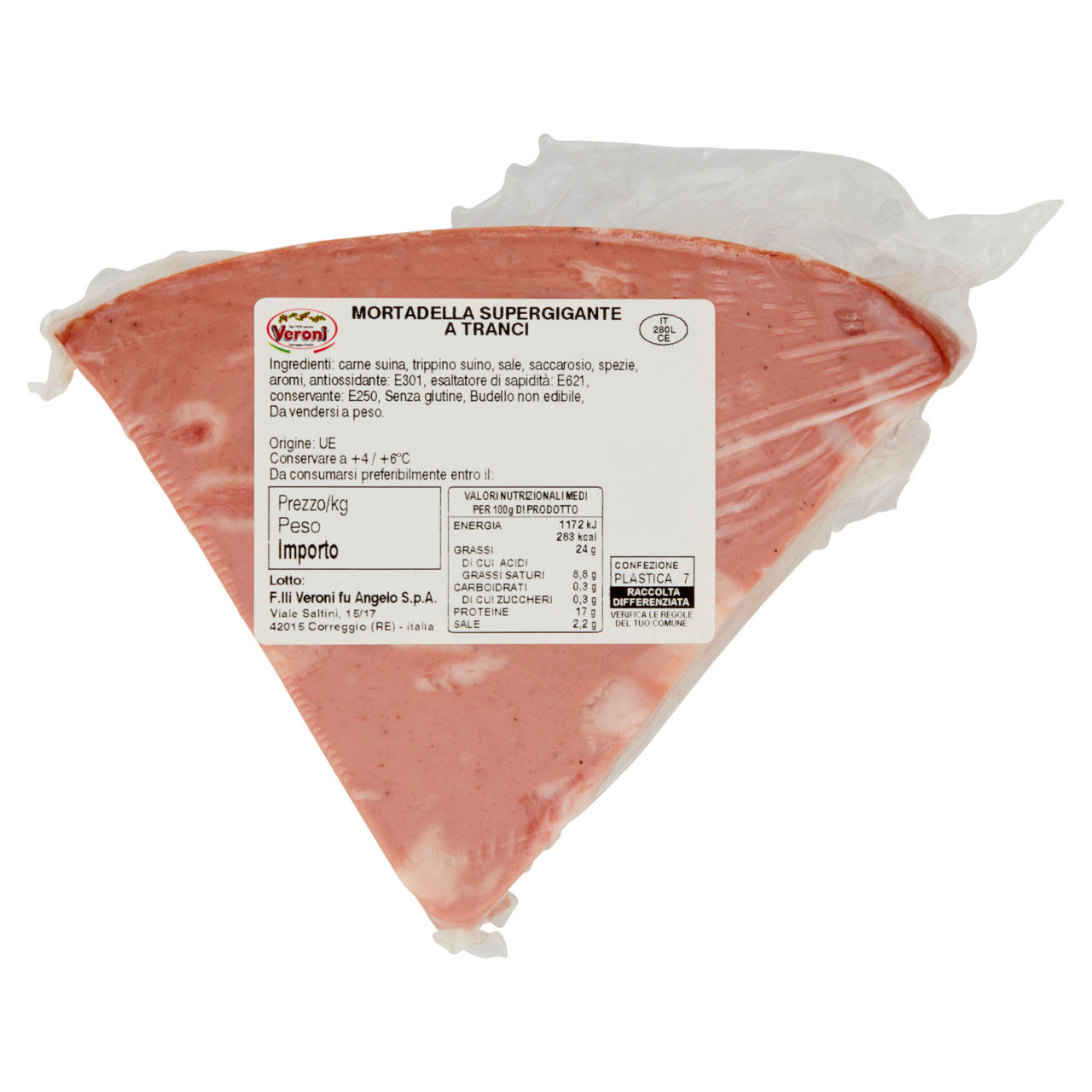 Mortadella a trancio