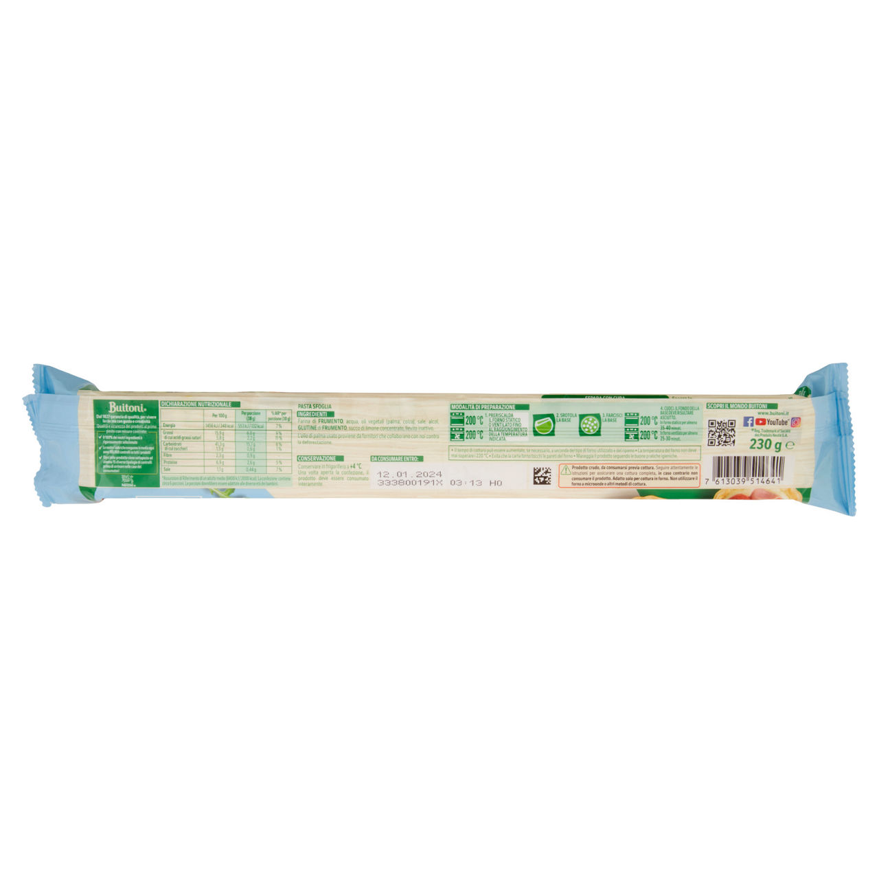 Pasta sfoglia fresca delicata 230 gr - Immagine 21