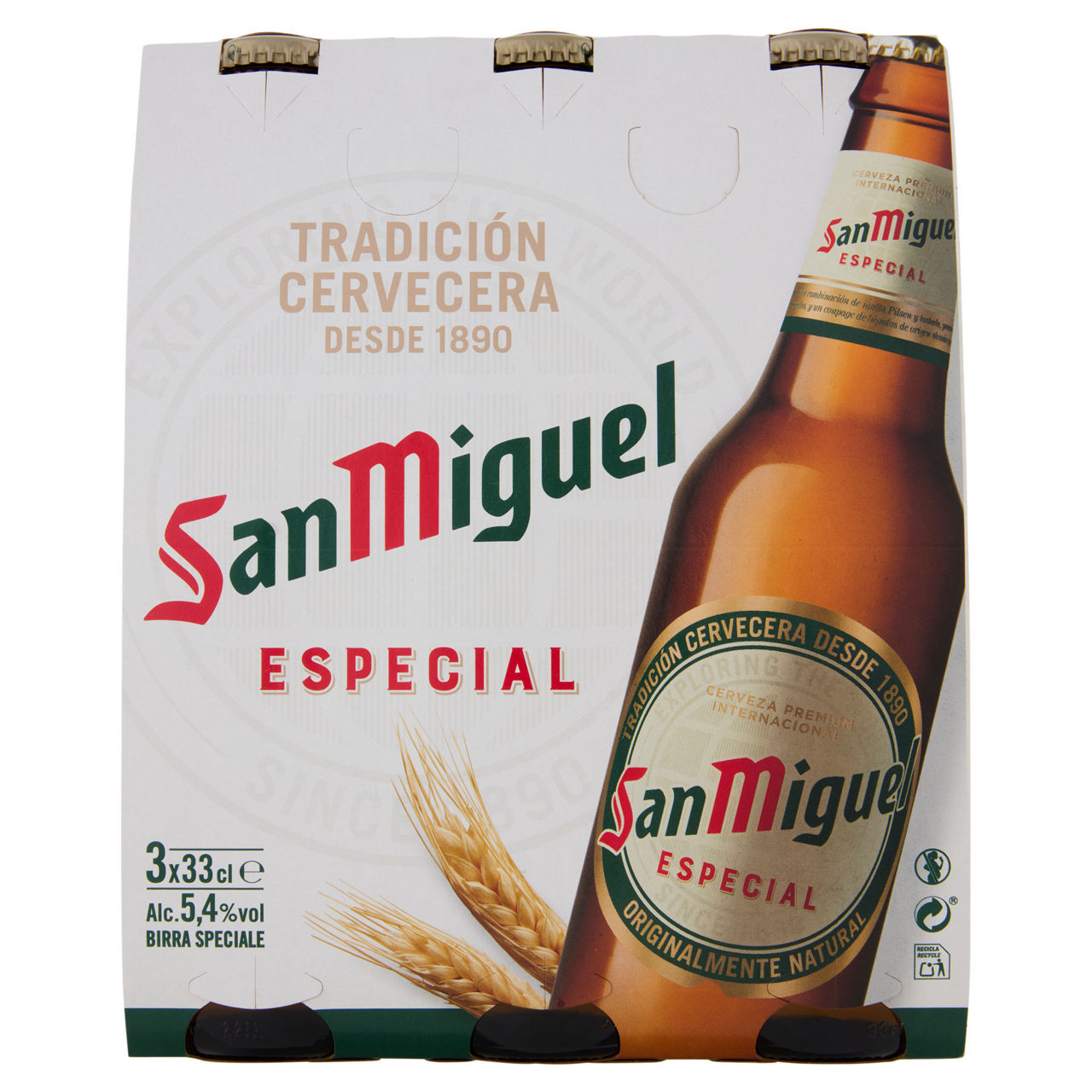 Birra san miguel 5,4% vol 3x33cl - Immagine 01