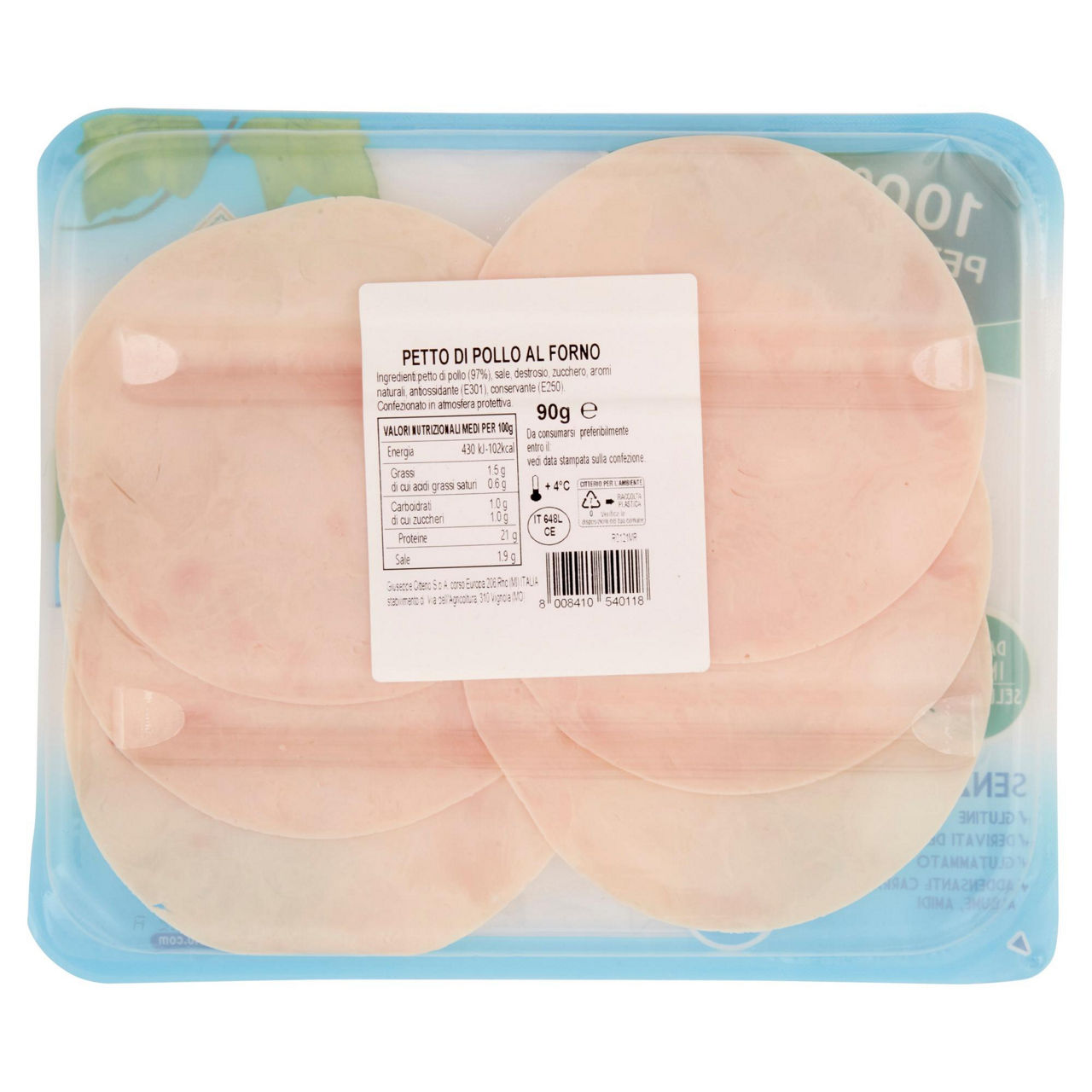 Petto di pollo al forno 90 gr - Immagine 51