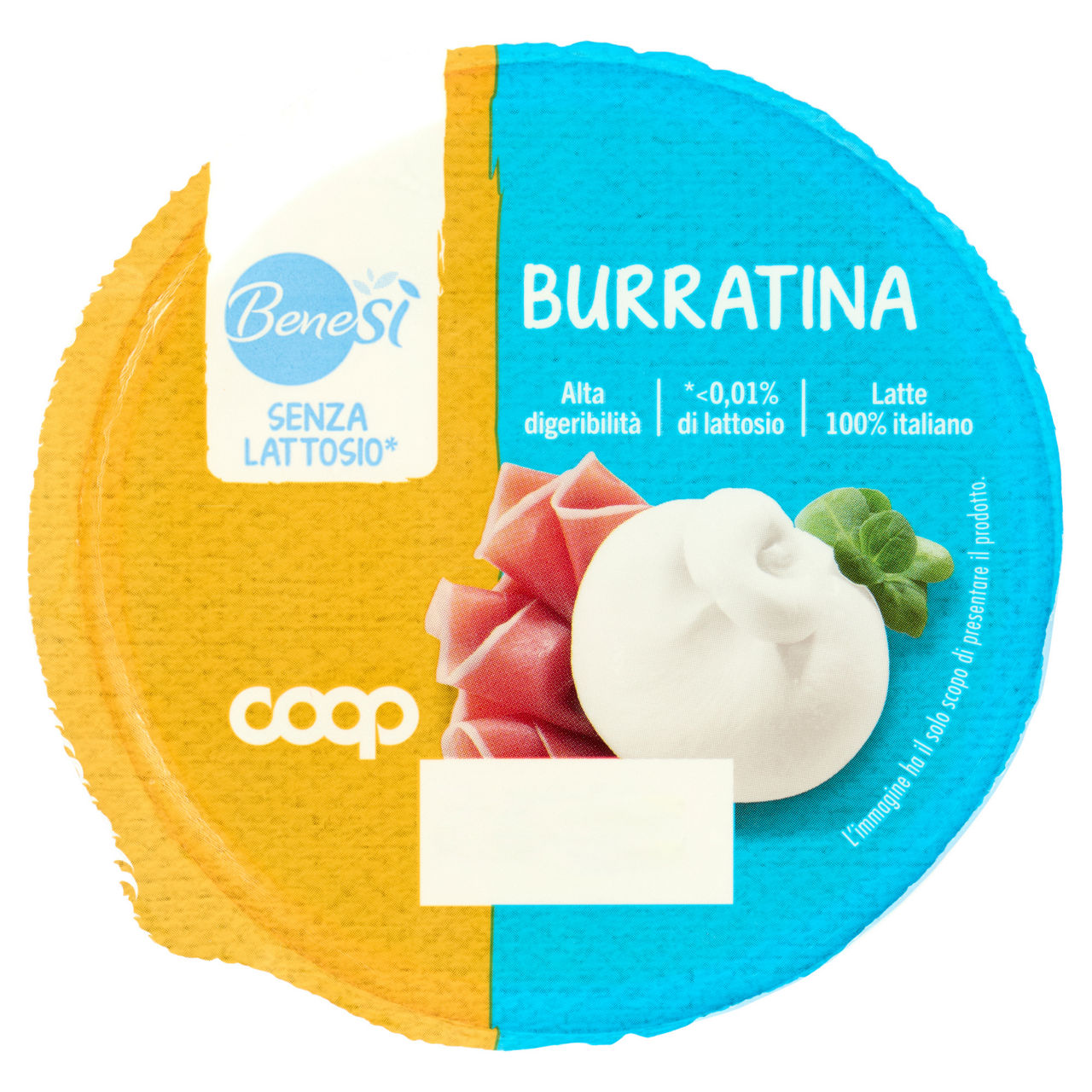 Burratina senza lattosio 125 gr - Immagine 01