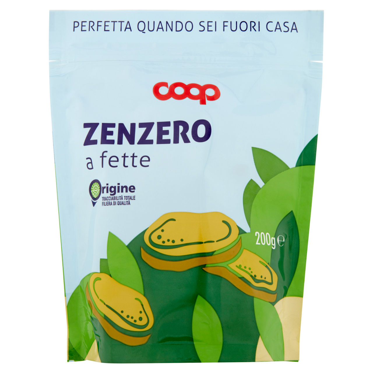 Zenzero a fette disidratato zuccherato 200 gr - Immagine 01