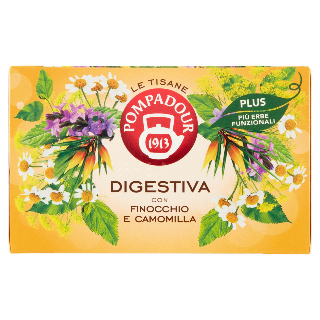 Tisana digestiva con finocchio e camomilla 18 filtri - Immagine 01