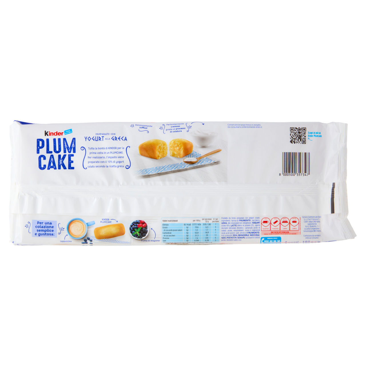 Plumcake con yogurt alla greca 6 pz 192 gr - Immagine 21