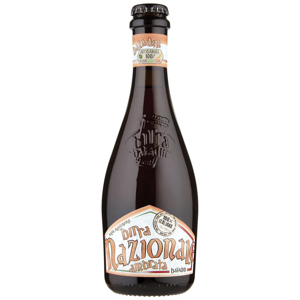 Birra 100% italiana ambrata 5,5 gradi baladin bottiglia ml 330 - Immagine 01