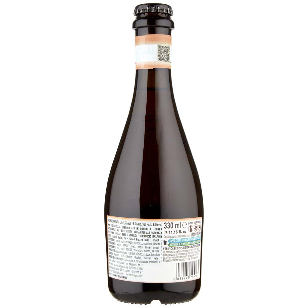 Birra 100% italiana ambrata 5,5 gradi baladin bottiglia ml 330 - Immagine 21