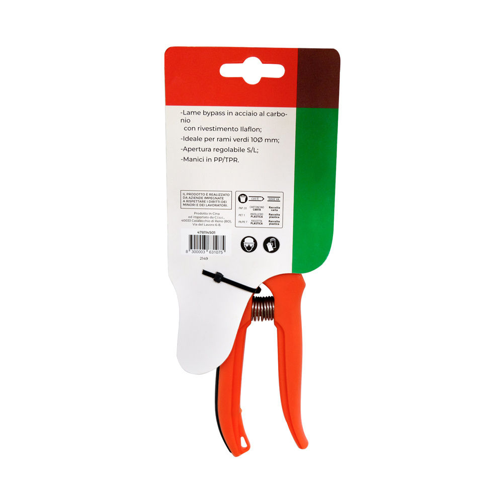 Forbice potatura bypass diametro 10 mm - Immagine 21