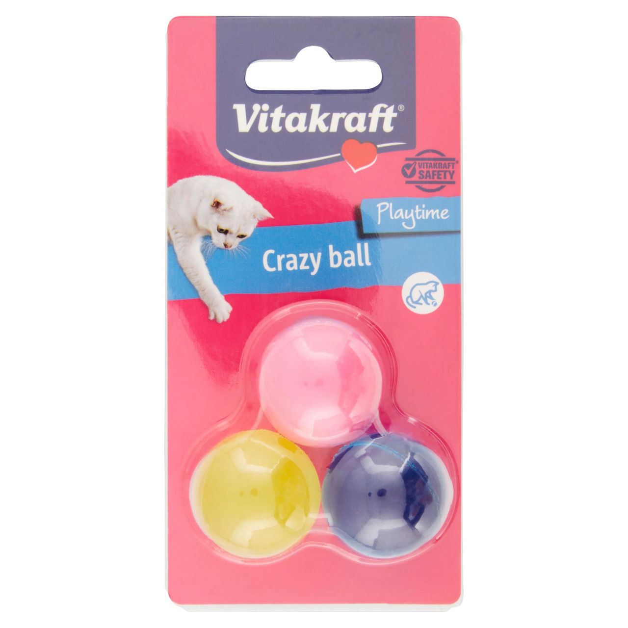 Crazy ball per gatto mis. s - - Immagine 01