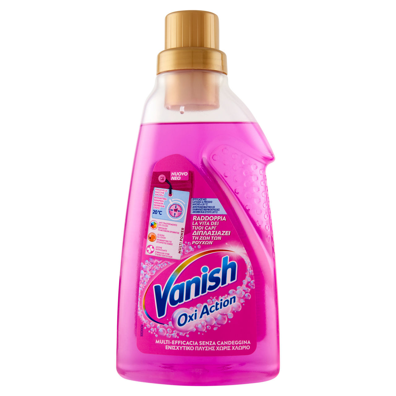 Additivo smacchiatore per bucato oxi action 750 ml