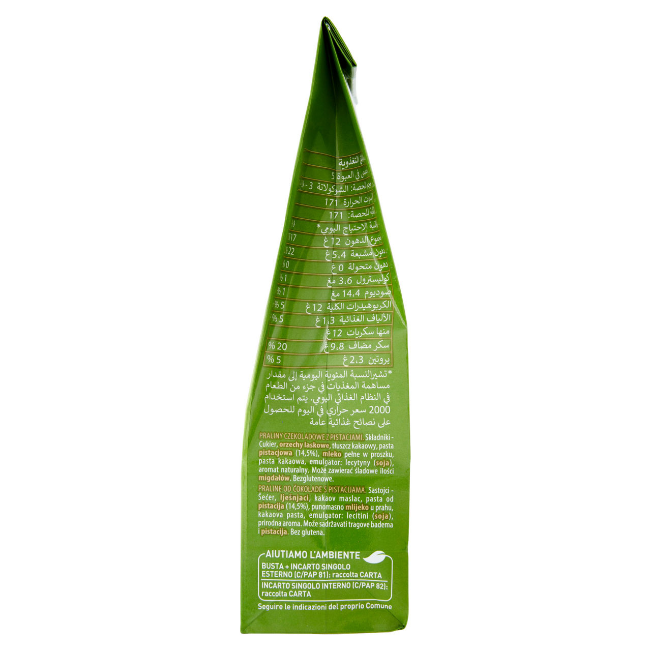 Praline di cioccolato ai pistacchi cuadro 150 gr - Immagine 51