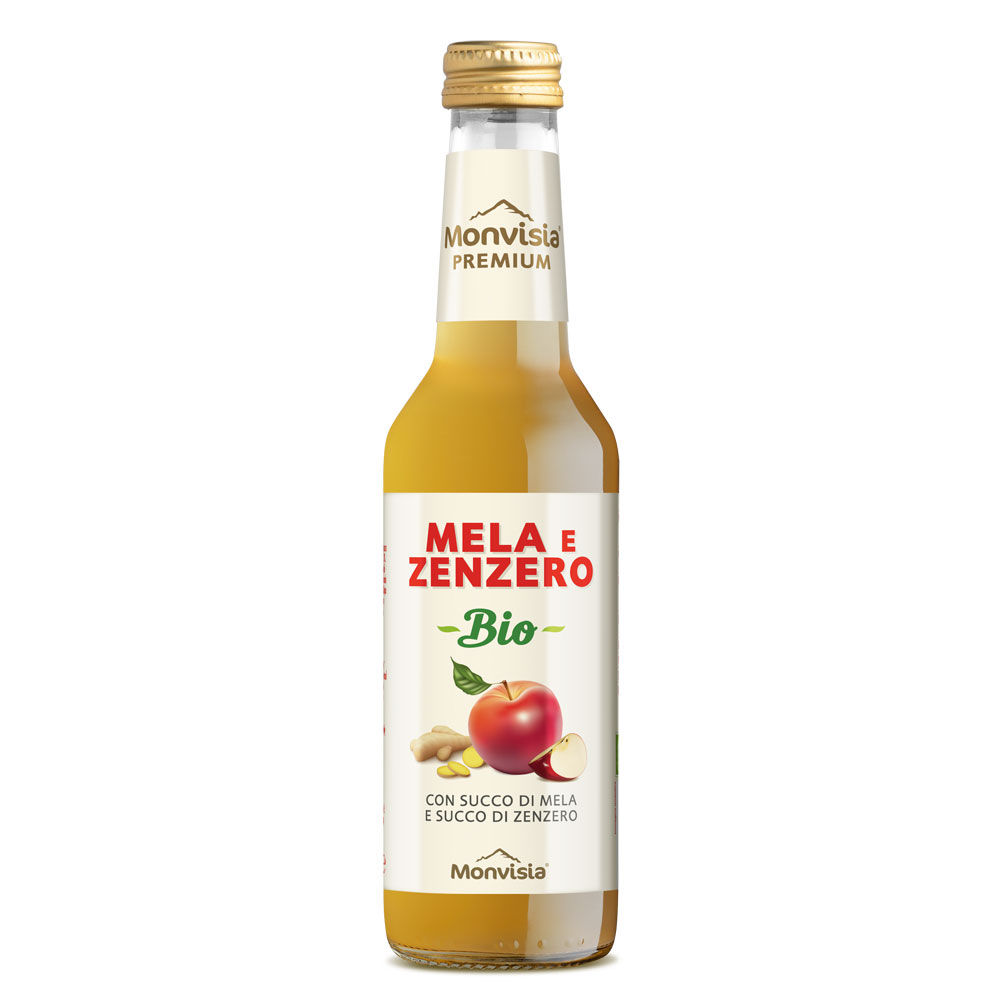 Succo di mela e zenzero bio cl 27,5 terra nostra