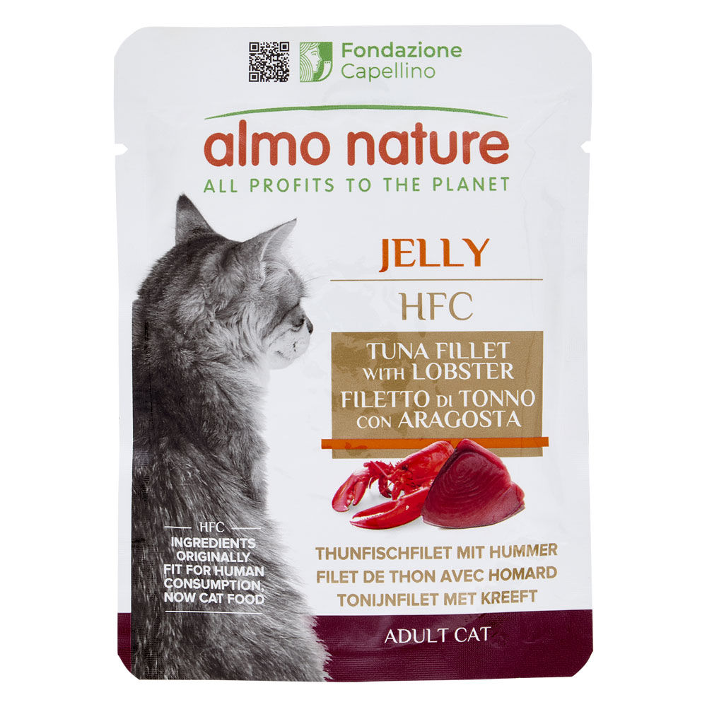 Umido gatto filetto di tonno con aragosta 55 gr - Immagine 01