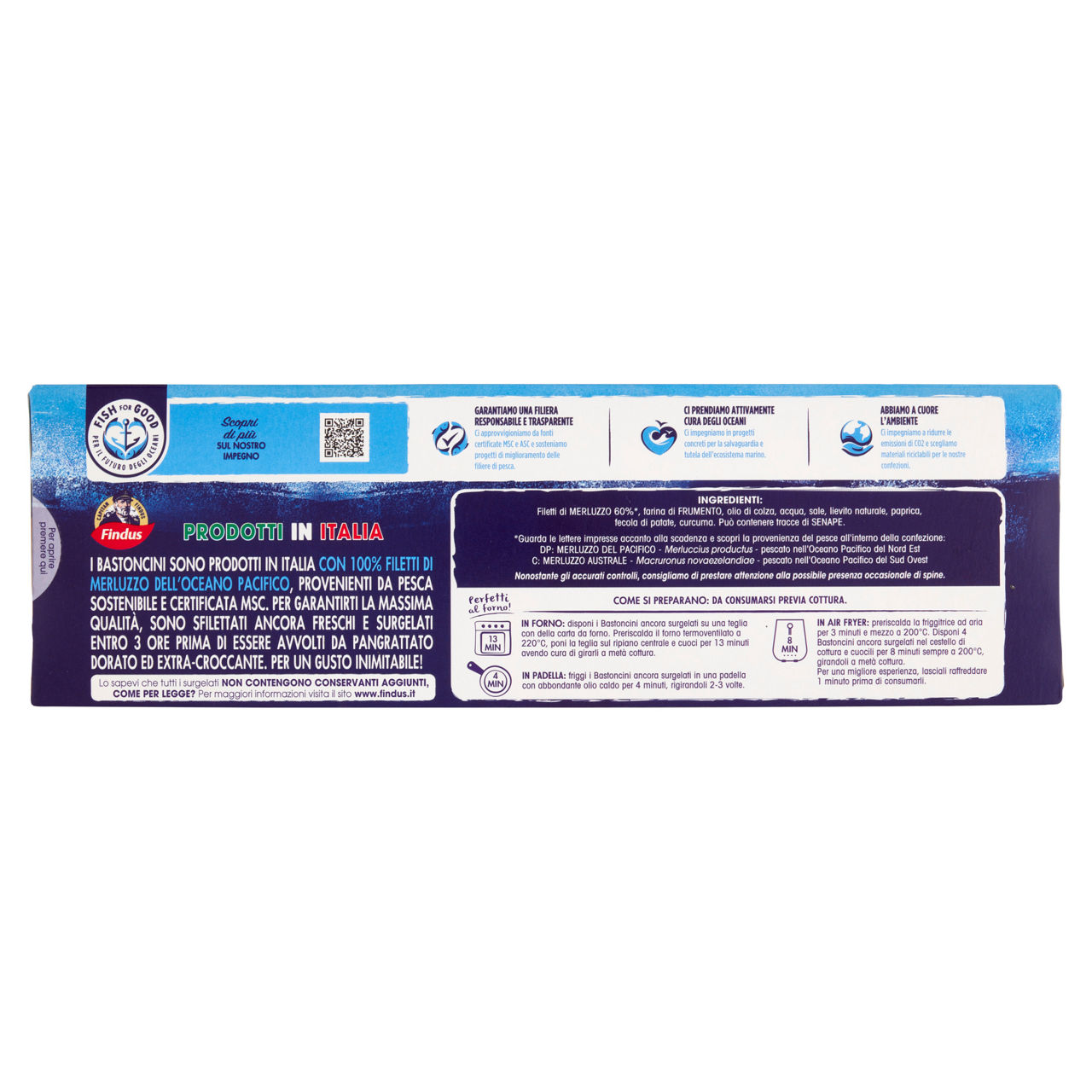 Bastoncini di filetti di merluzzo del Pacifico surgelati 450 gr - Immagine 31