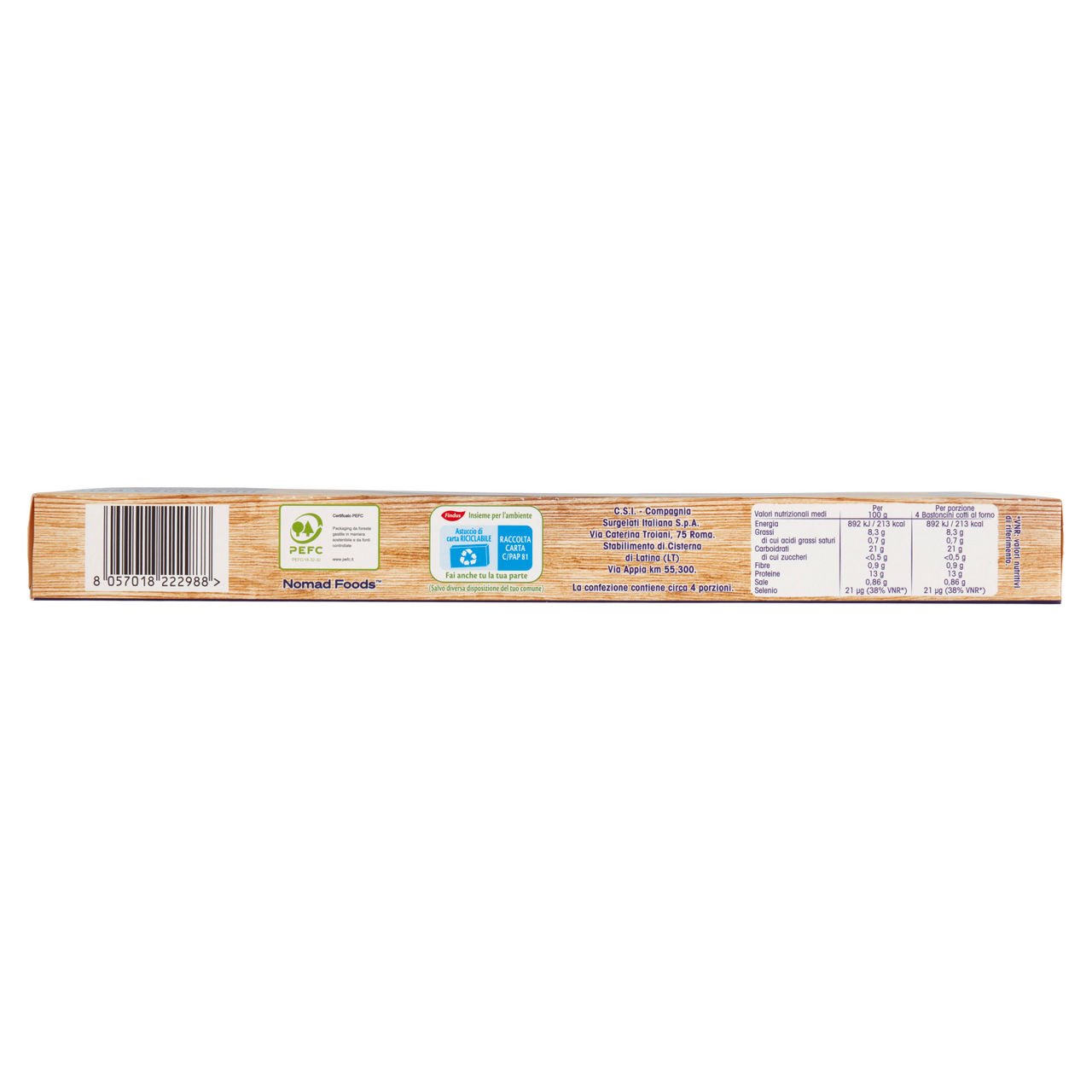 Bastoncini di filetti di merluzzo del Pacifico surgelati 450 gr - Immagine 111