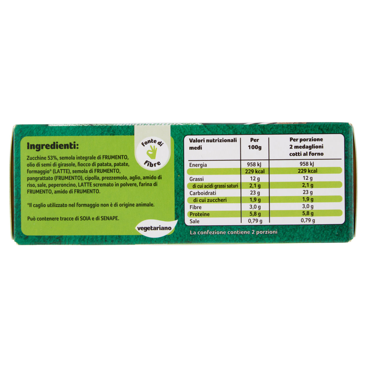 Medaglioni di zucchine surgelati 200 gr - Immagine 31