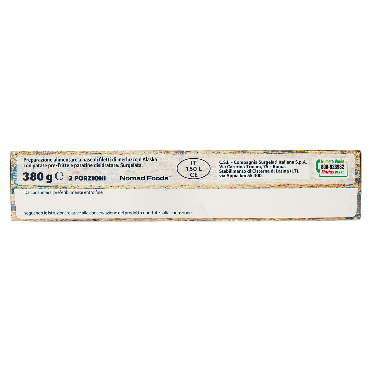 Merluzzo d'Alaska gratinato con patate e rosmarino surgelato 380 gr - Immagine 11
