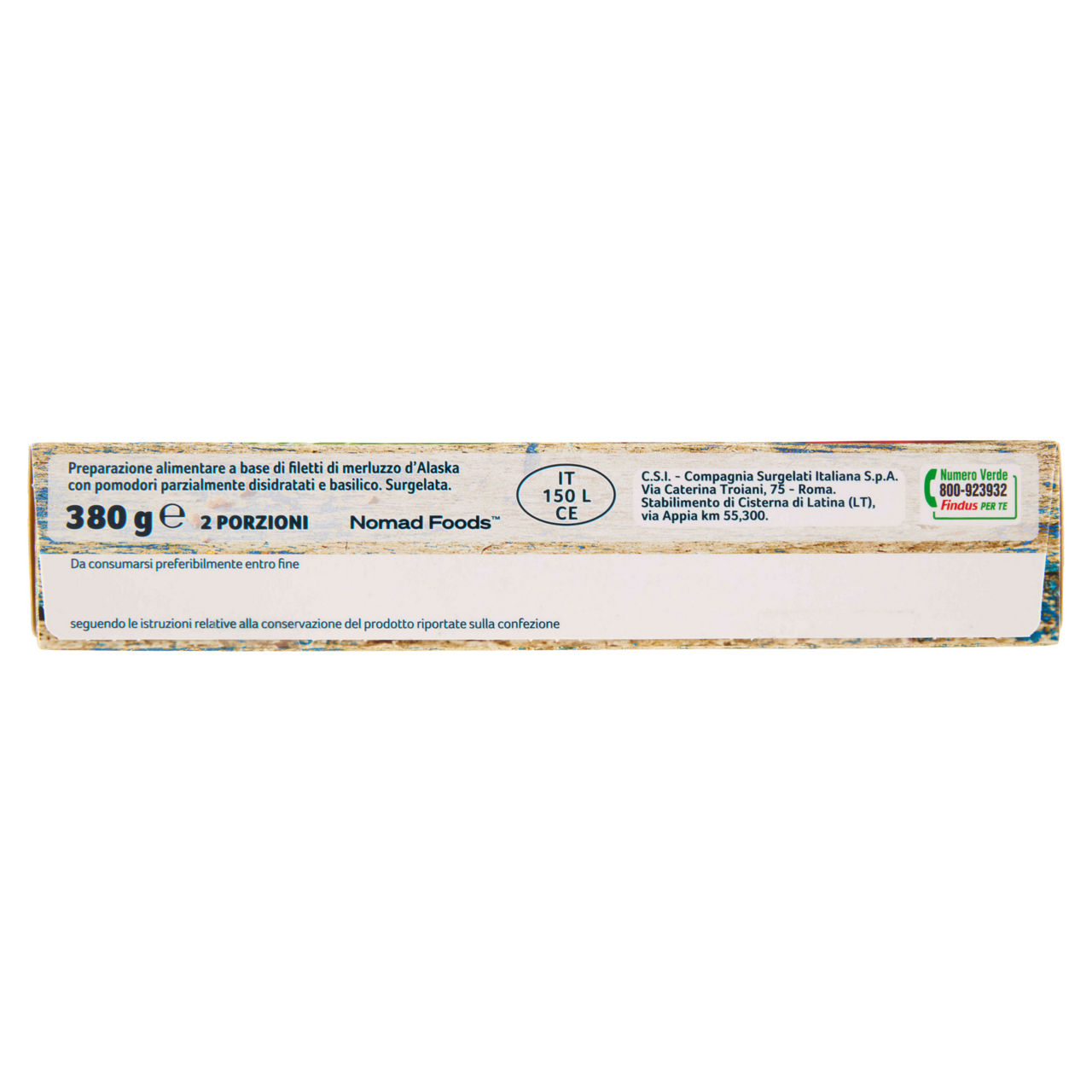Merluzzo d'Alaska gratinato con pomodoro e basilico surgelato 380 gr - Immagine 31