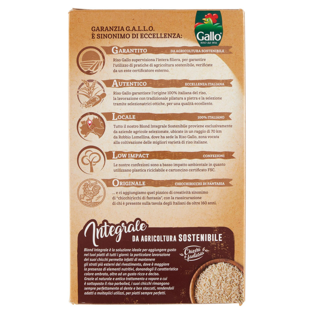 Riso lungo B integrale parboiled  1 kg - Immagine 51