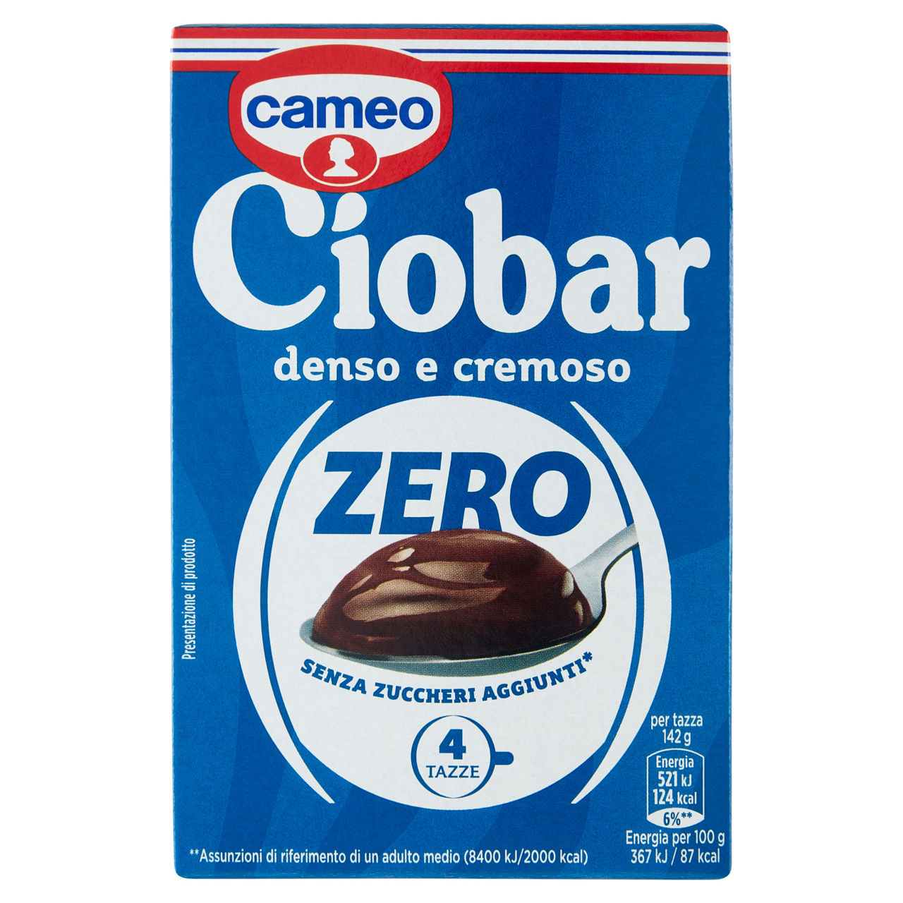 Preparato per cioccolata senza zuccheri aggiunti 4 pz 76 gr - Immagine 01