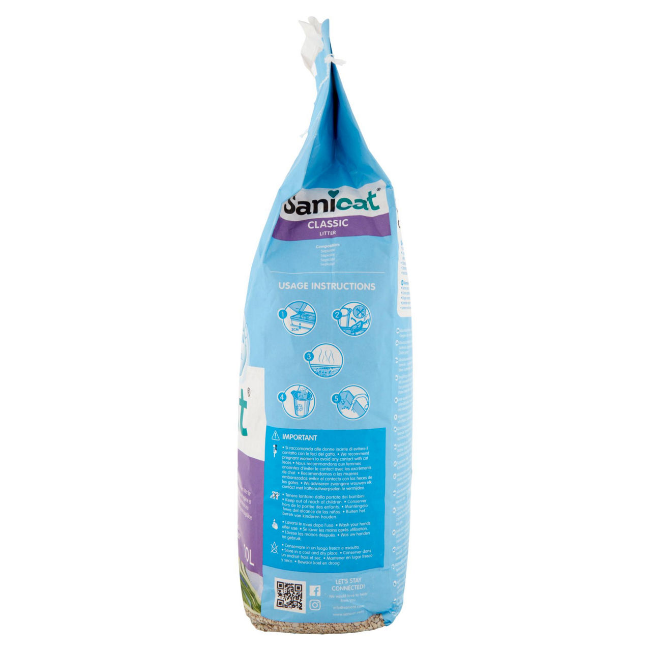 Lettiera classica lavanda 10 lt - Immagine 11