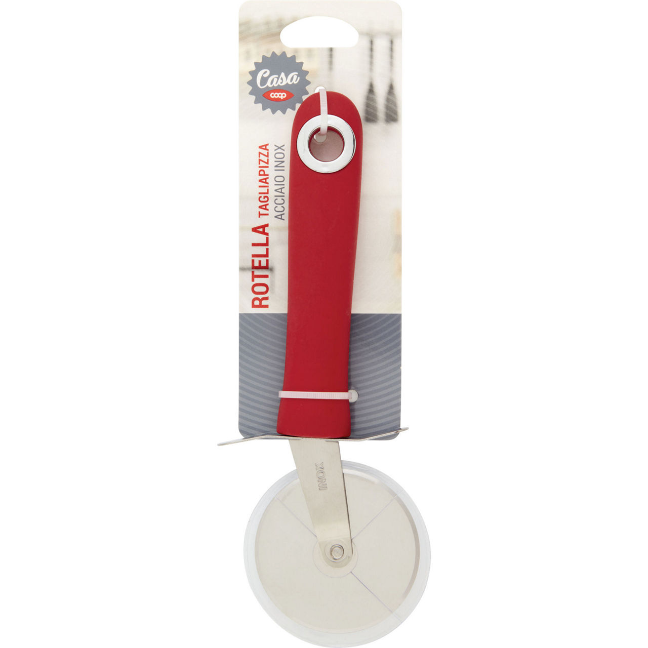 Rotella tagliapizza acciaio inox