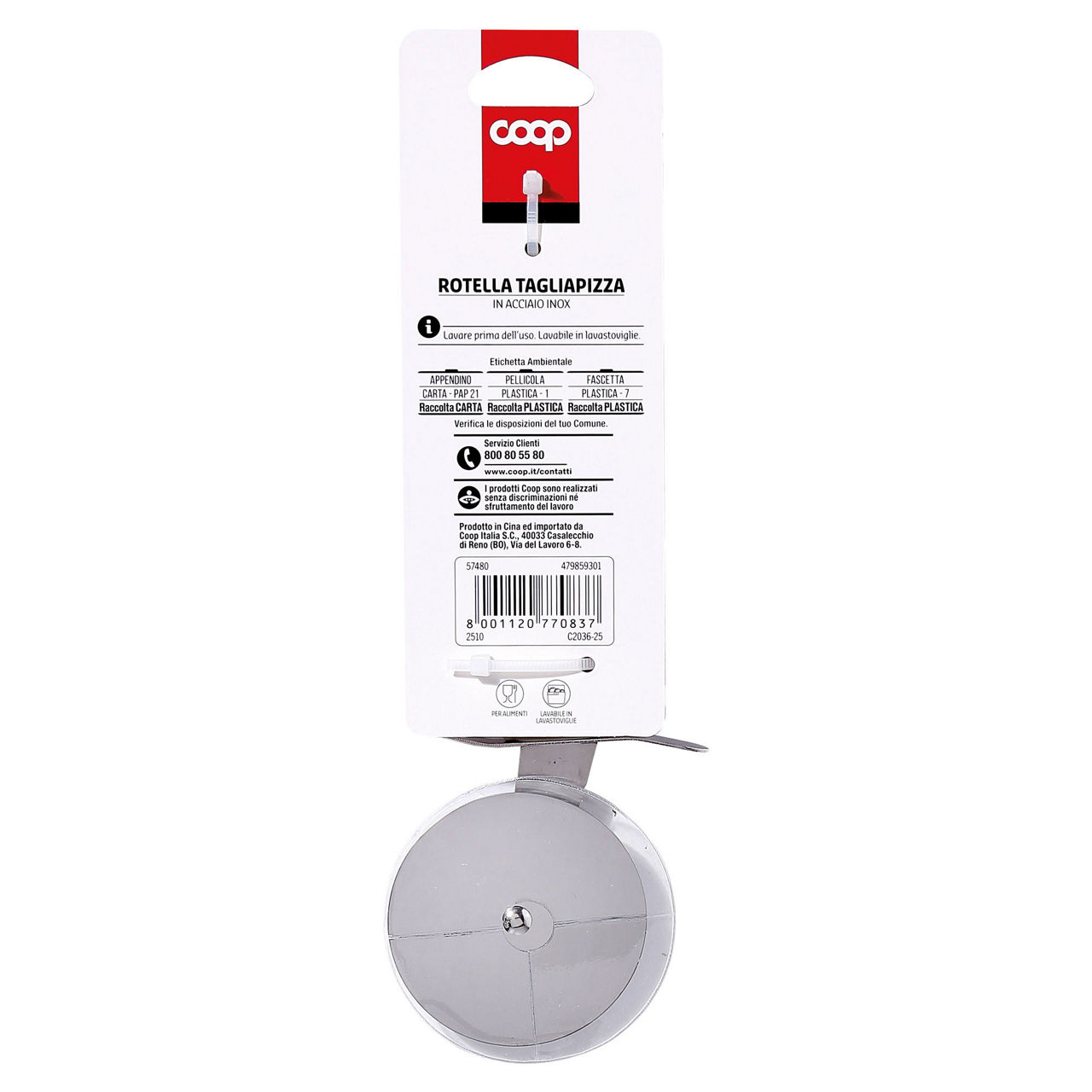 Rotella tagliapizza acciaio inox - Immagine 31