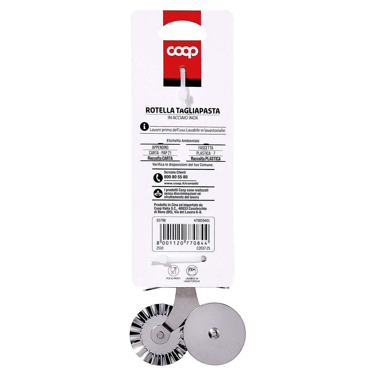 Rotella tagliapasta  acciaio Inox - Immagine 41