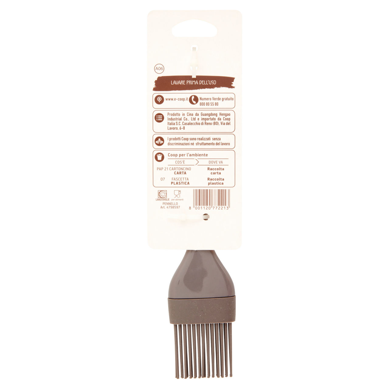 Pennello da cucina silicone