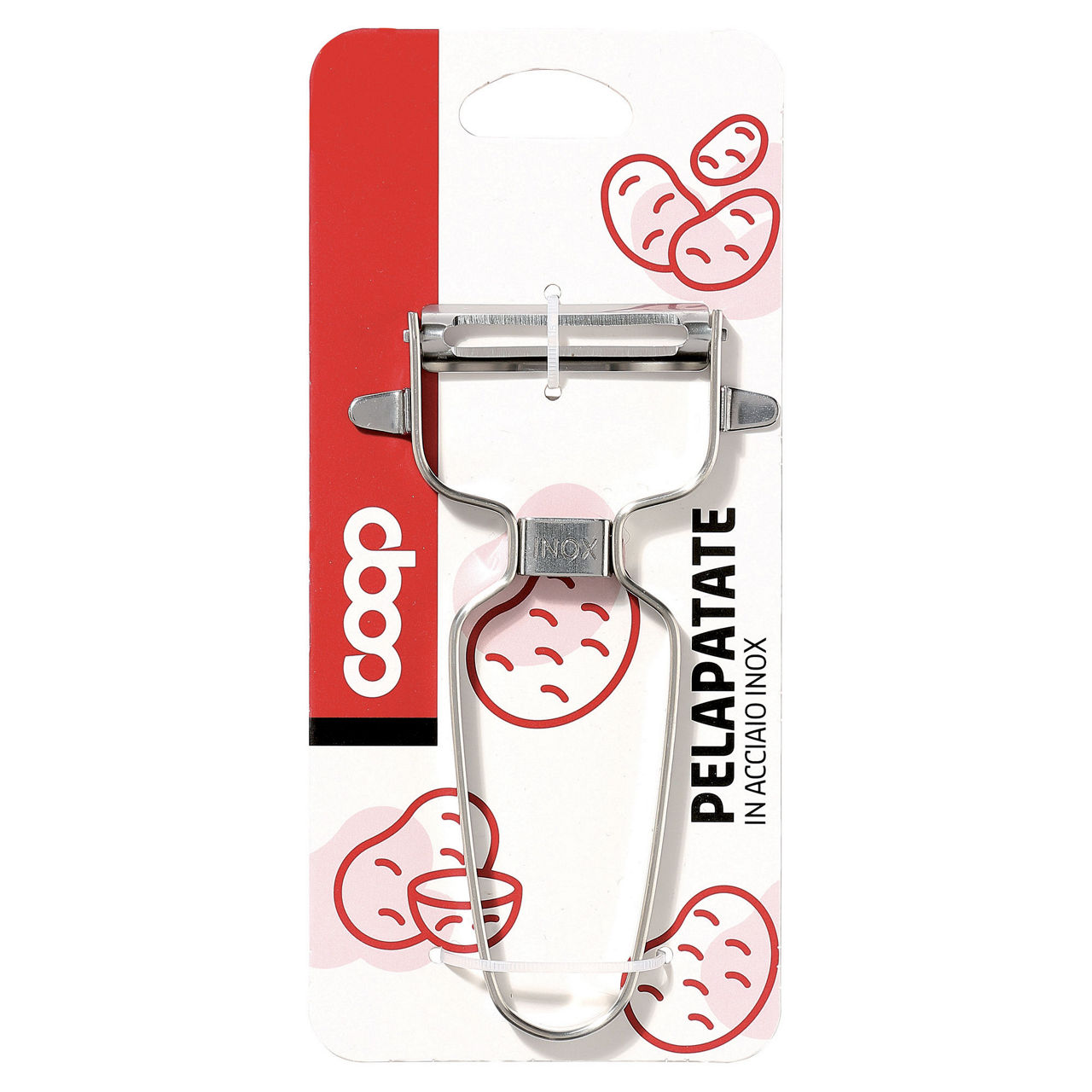 Pelapatate acciaio inox
