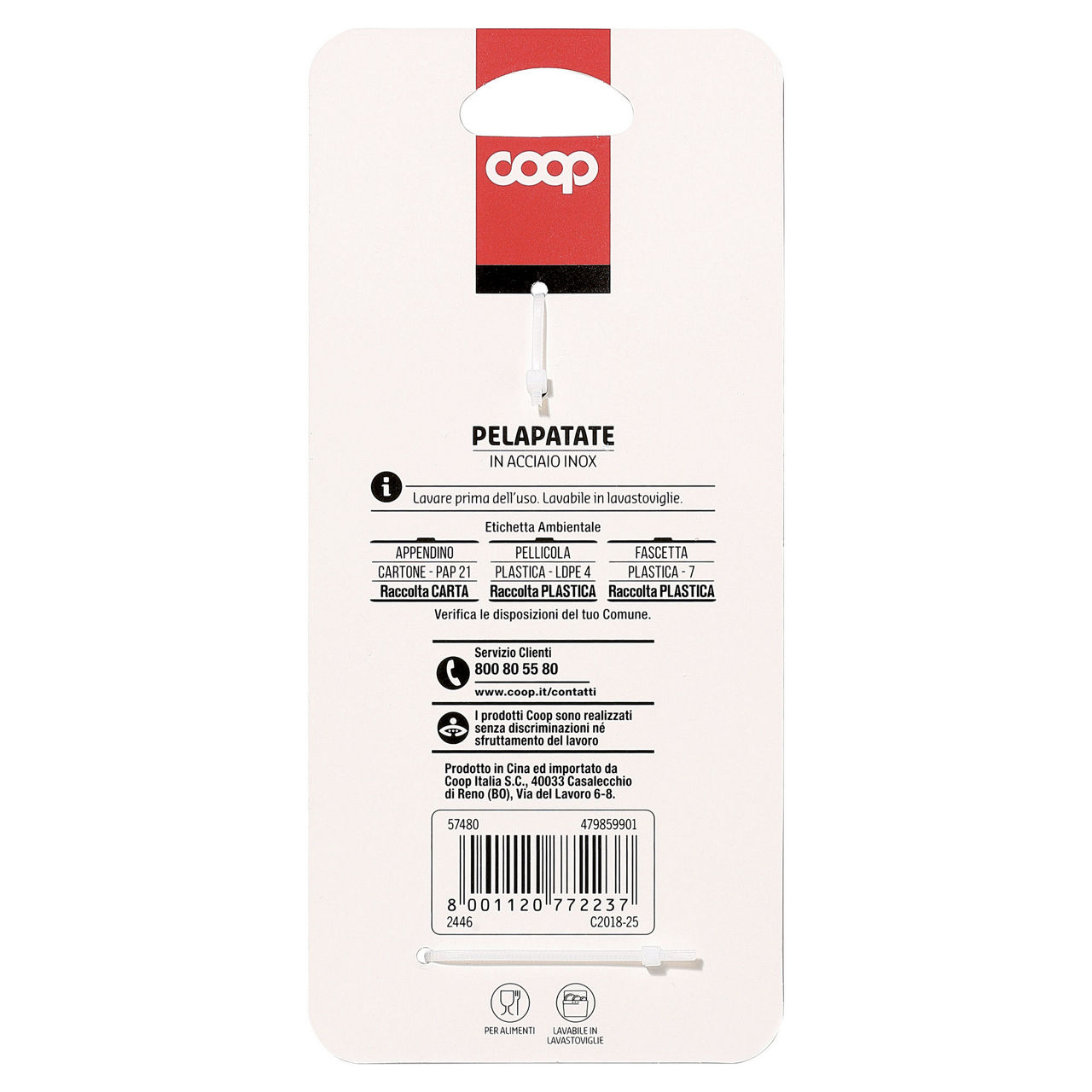 Pelapatate acciaio inox - Immagine 11